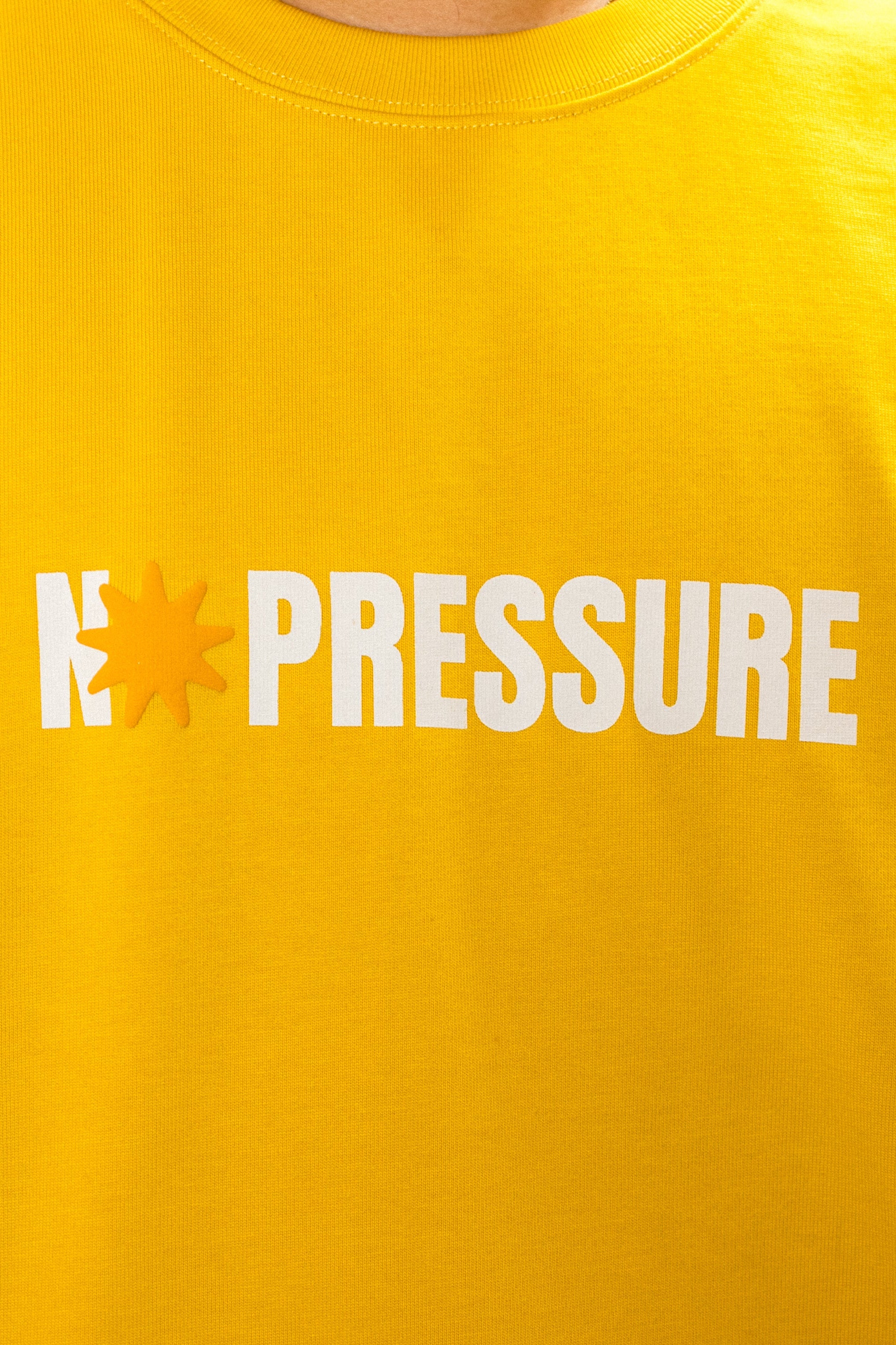 No Pressure Tee in Sunshine