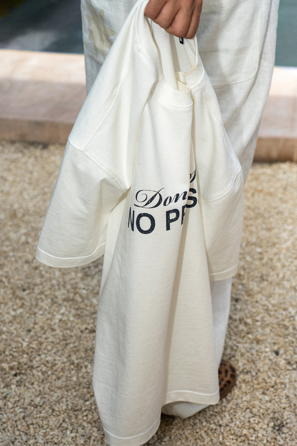 Don't Stress Tee in Cloud