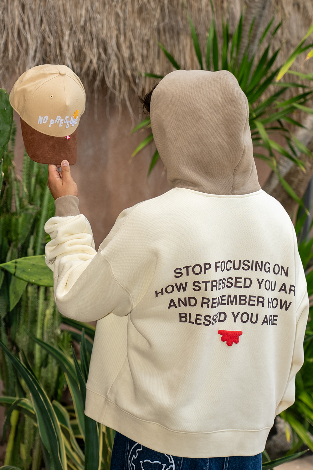 No Pressure Hoodie in IVL