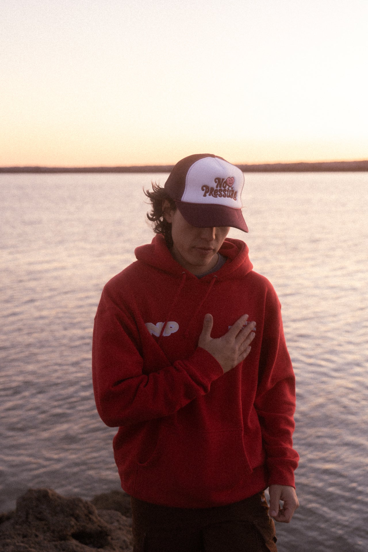 Find You Soon | Red Hoodie