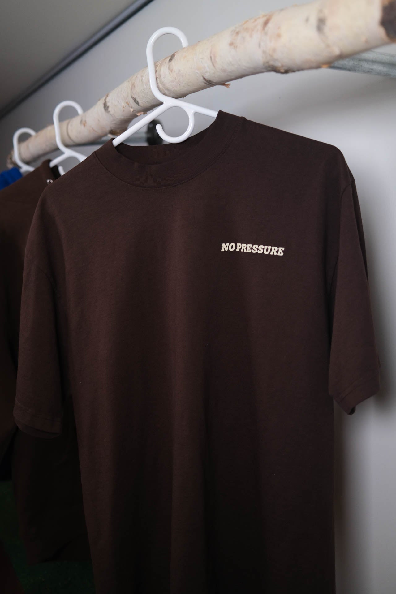 Call Me | Brown Tee