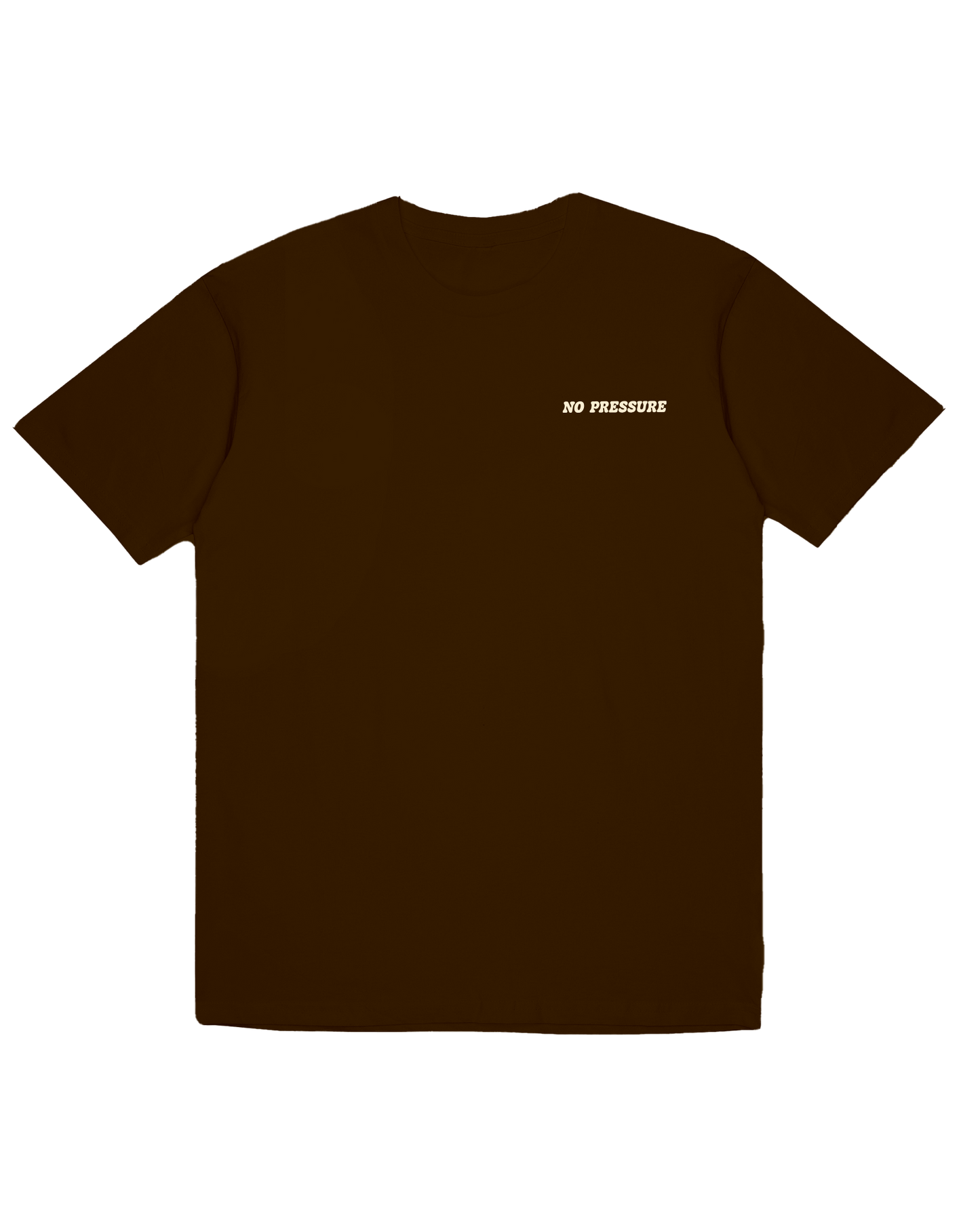 Call Me | Brown Tee