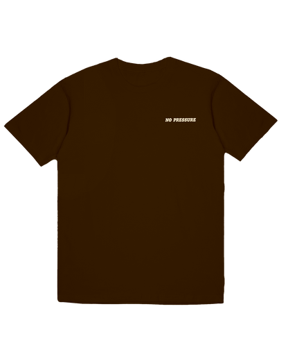 Call Me | Brown Tee