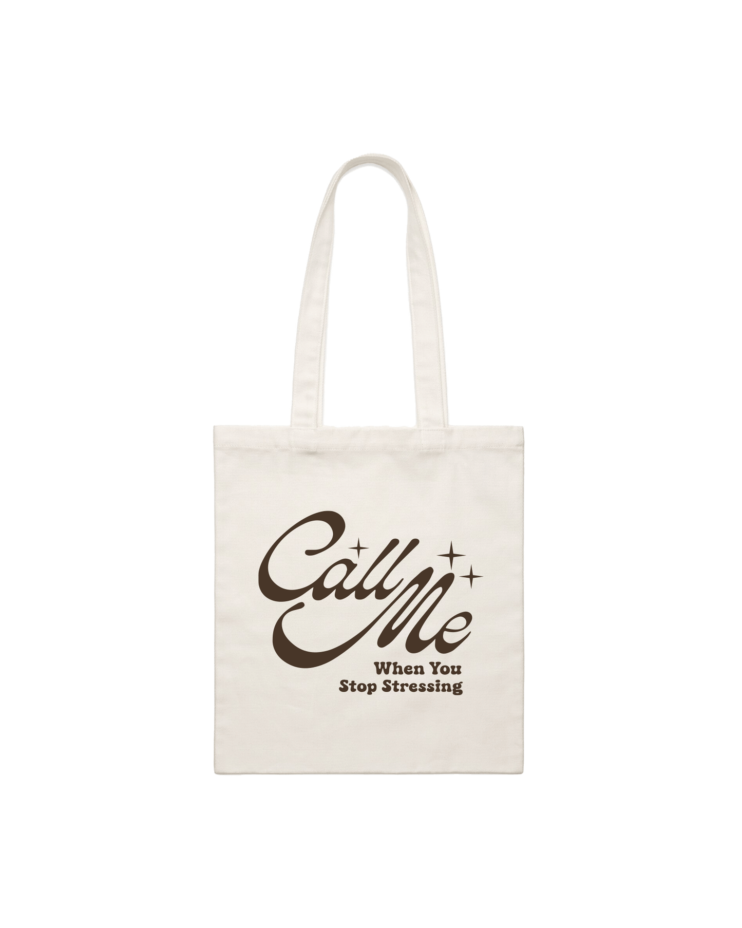 Call Me | Cream Tote