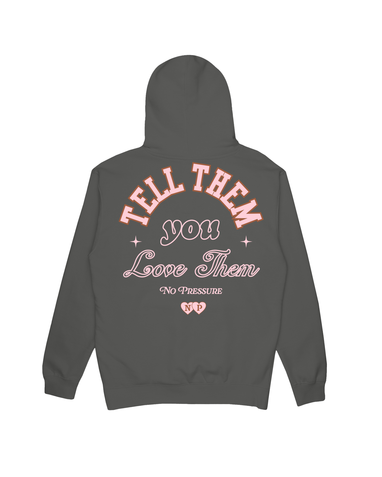 Tell Them | Charcoal Hoodie